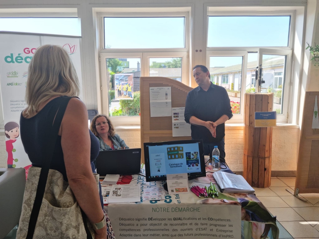 Stand Dequalco - journée portes ouvertes